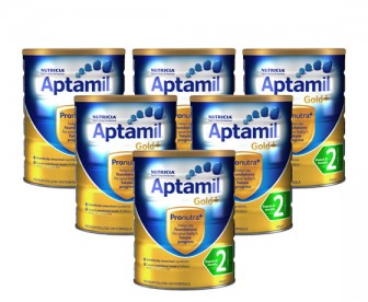 【新西兰直邮包邮】Aptamil 爱他美 金装2段 900克x6罐/箱(6-12个月以上适用) 【奶粉订单收件人身份证号必填】 【新西兰直邮包邮】Aptamil 爱他美 金装2段 900克x6罐/箱(6-12个月以上适用) 【奶粉订单收件人身份证号必填】